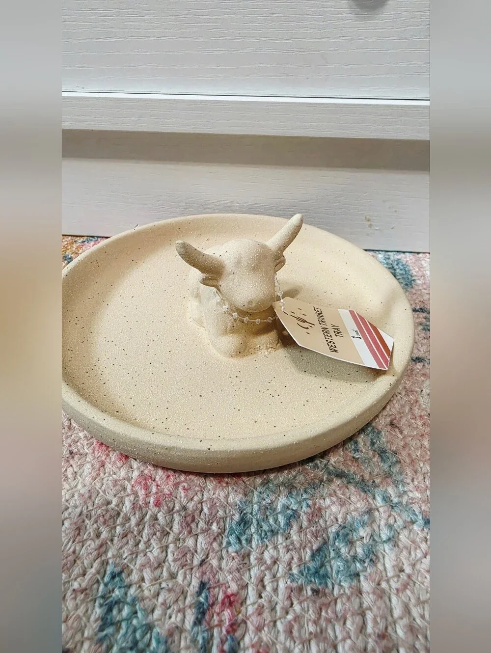 Target Bullseye Playground 2026 Western Trinket Tray - Cow